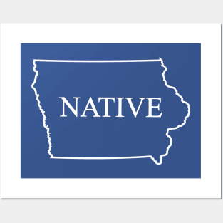 NATIVE - IOWA Posters and Art